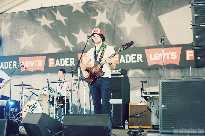 Let's Wrestle at Levi's/Fader Fort, March 18, 2009. Photo by Joshua Holt.