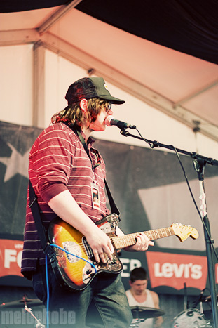 Let's Wrestle at Levi's/Fader Fort, March 18, 2009. Photo by Joshua Holt.