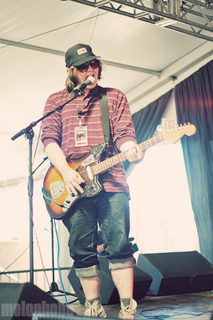 Let's Wrestle at Levi's/Fader Fort, March 18, 2009. Photo by Joshua Holt.