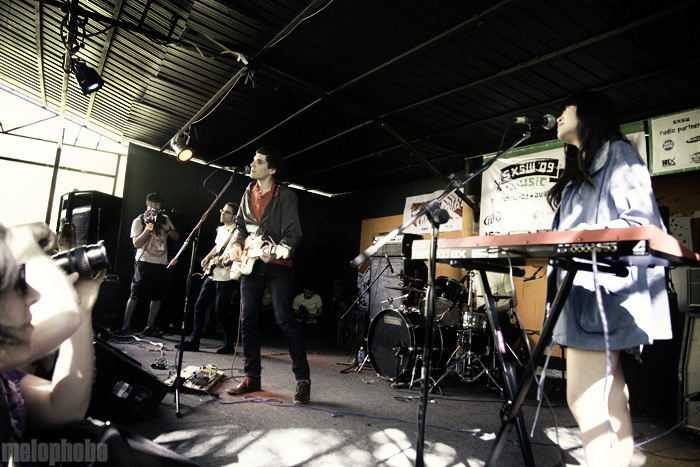 The Pains of Being Pure at Heart at Red 7, March 18, 2009. Photo by Ari Sommer.