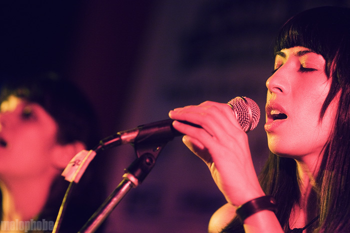 The Phenomenal Handclap Band at Radio Room, March 18, 2009. Photo by Joshua Bean.