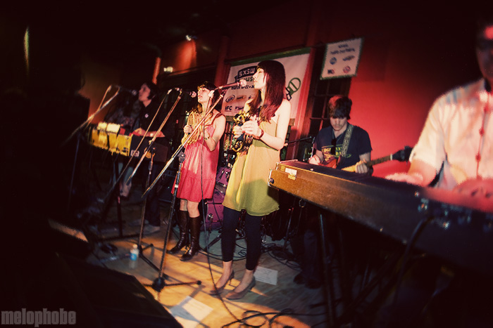 The Phenomenal Handclap Band at Radio Room, March 18, 2009. Photo by Joshua Bean.