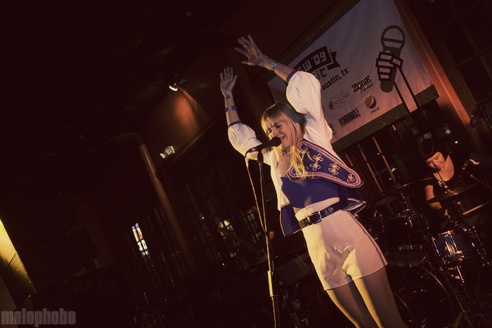 The Grates at Radio Room, March 18, 2009. Photo by Joshua Bean.
