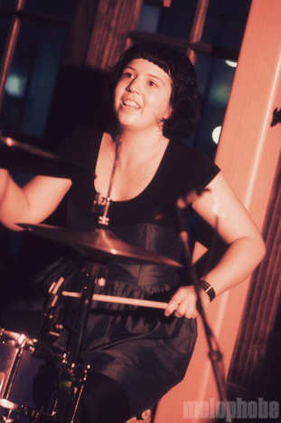 The Grates at Radio Room, March 18, 2009. Photo by Joshua Bean.