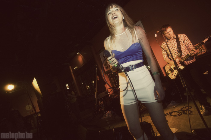 The Grates at Radio Room, March 18, 2009. Photo by Joshua Bean.
