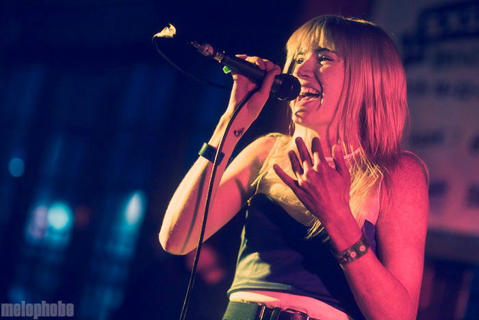 The Grates at Radio Room, March 18, 2009. Photo by Joshua Bean.