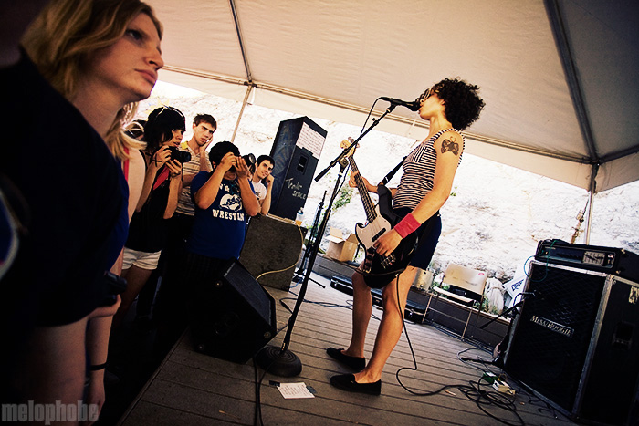 The Thermals at Club Deville, March 18, 2009. Photo by Joshua Bean.