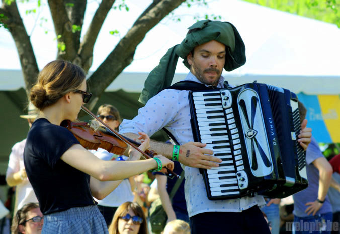 A Hawk and a Hacksaw at French Legation Museum, March 19, 2009. Photo by Nicole Kristek.