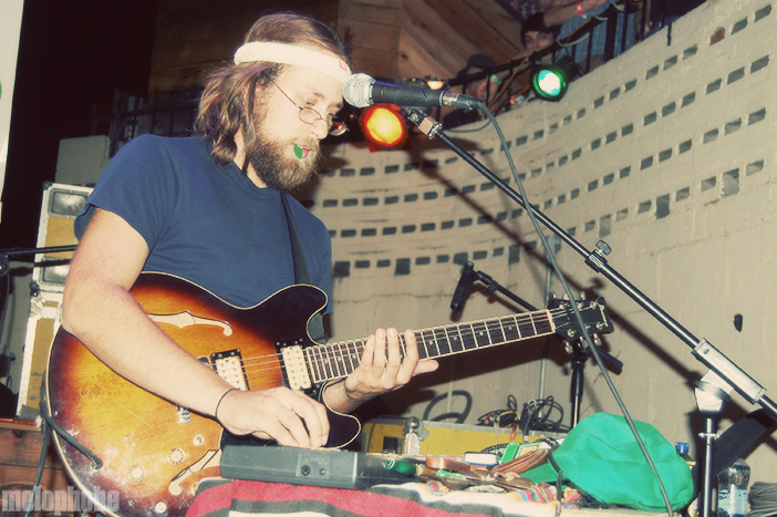 Akron/Family at Mohawk Patio, March 19, 2009. Photo by James Mundy.