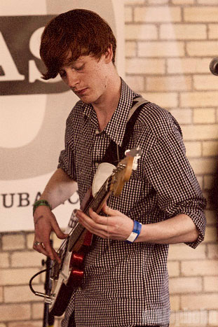 Miles Benjamin Anthony Robinson at Yard Dog, March 19, 2009. Photo by Ari Sommer.