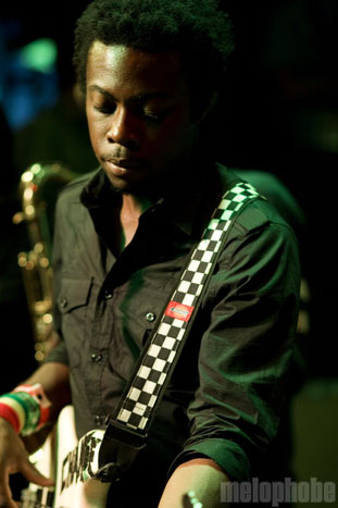 Bedouin Soundclash at Cedar Street Courtyard, March 20, 2009. Photo by Nicole Kristek.