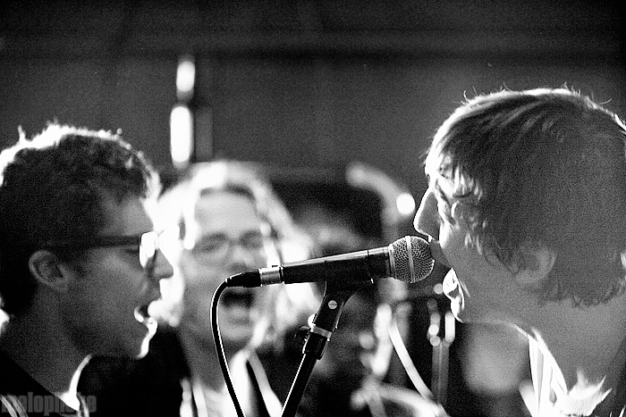 Gentleman Jesse and His Men at The Longbranch Inn, March 20, 2009. Photo by Ari Sommer.