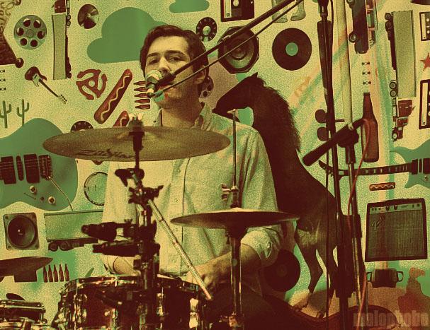 Grizzly Bear at Cedar Street Courtyard, March 20, 2009. Photo by Nicole Kristek.