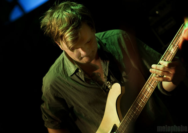 Grizzly Bear at Cedar Street Courtyard, March 20, 2009. Photo by Nicole Kristek.