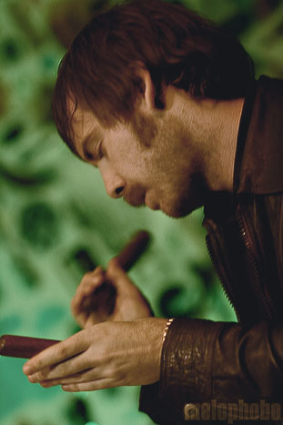 Peter Bjorn & John at Cedar Street Courtyard, March 20, 2009. Photo by Nicole Kristek.