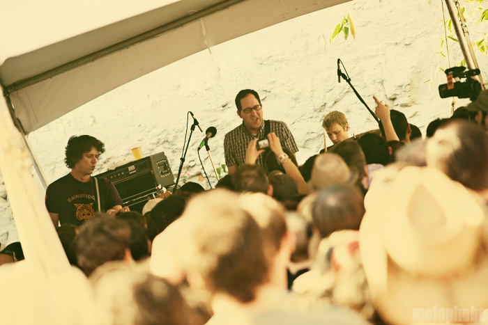 The Hold Steady at Club Deville, March 20, 2009. Photo by Ari Sommer.