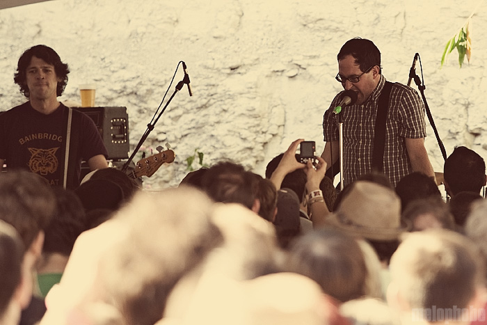 The Hold Steady at Club Deville, March 20, 2009. Photo by Ari Sommer.