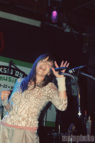 Theresa Andersson at Antone's, March 20, 2009. Photo by James Mundy.