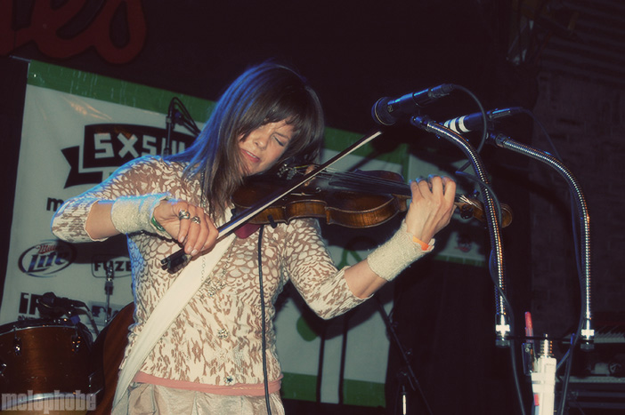 Theresa Andersson at Antone's, March 20, 2009. Photo by James Mundy.