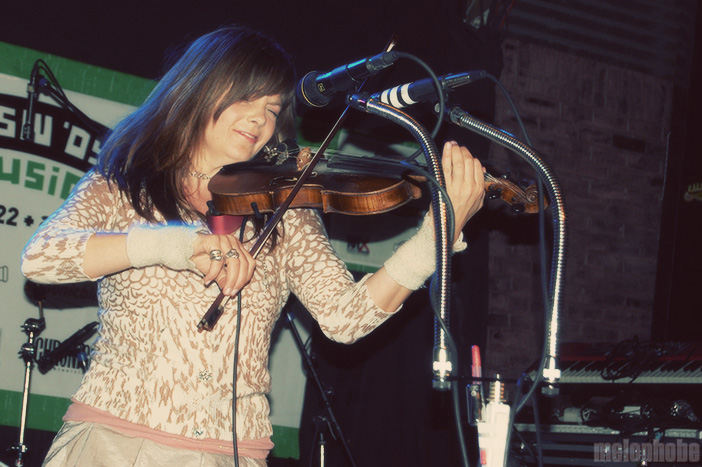 Theresa Andersson at Antone's, March 20, 2009. Photo by James Mundy.