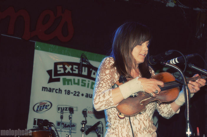 Theresa Andersson at Antone's, March 20, 2009. Photo by James Mundy.