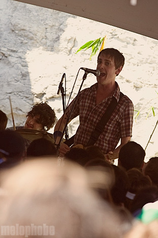 The Thermals at Club Deville, March 20, 2009. Photo by Ari Sommer.