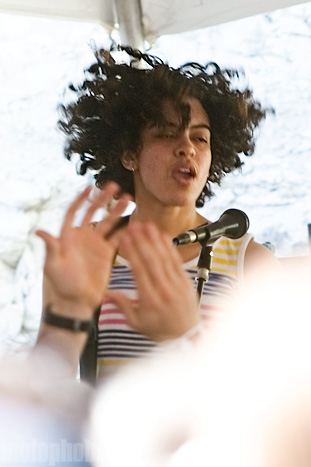 The Thermals at Club Deville, March 20, 2009. Photo by Ari Sommer.