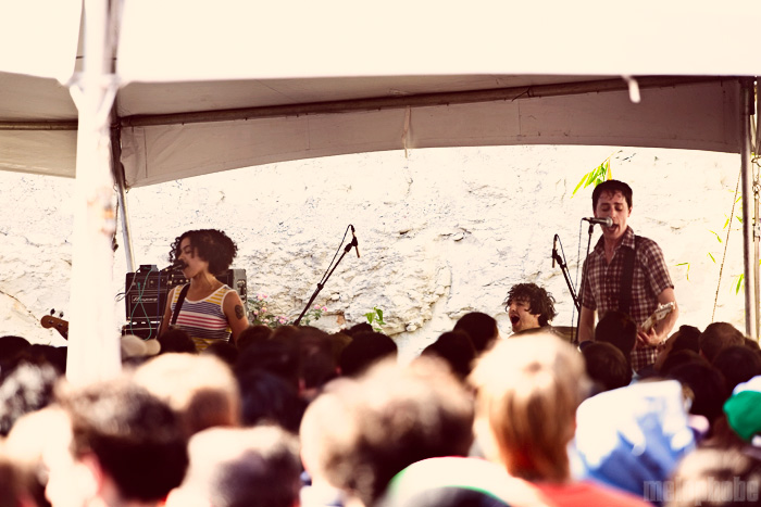 The Thermals at Club Deville, March 20, 2009. Photo by Ari Sommer.