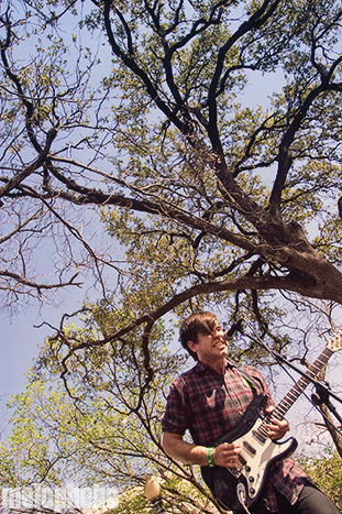 Abe Vigoda at Waterloo Park, March 21, 2009. Photo by Joshua Bean.