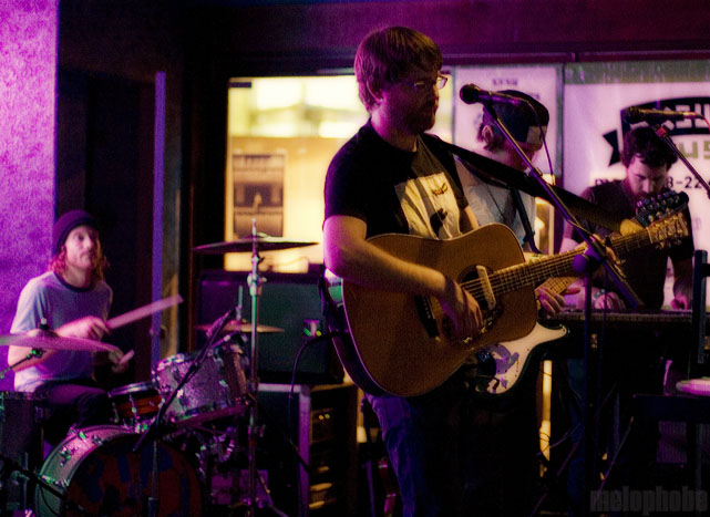 Drew Andrews at Submerged, March 21, 2009. Photo by Nicole Kristek.