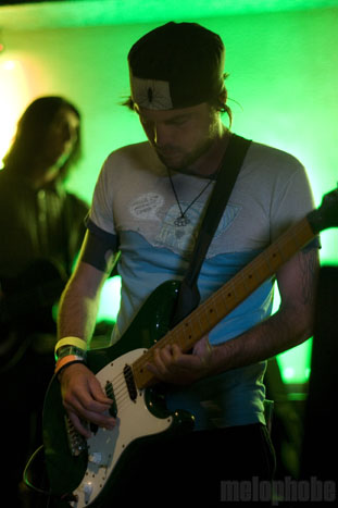 Drew Andrews at Submerged, March 21, 2009. Photo by Nicole Kristek.