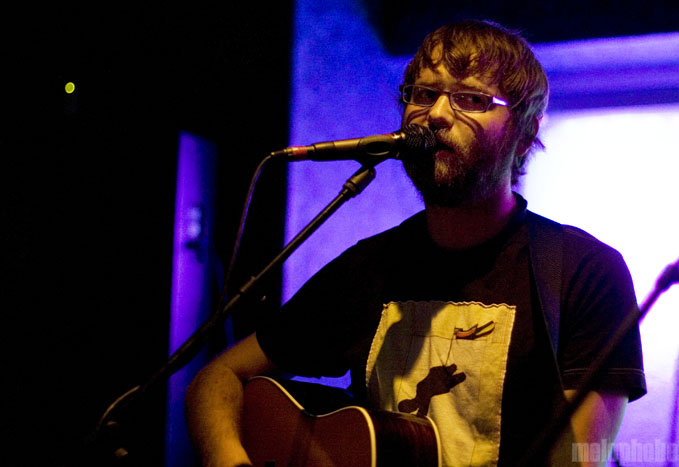 Drew Andrews at Submerged, March 21, 2009. Photo by Nicole Kristek.