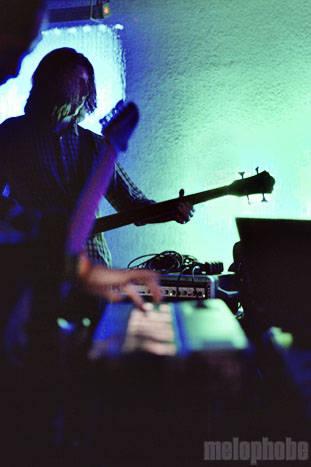 Drew Andrews at Submerged, March 21, 2009. Photo by Nicole Kristek.