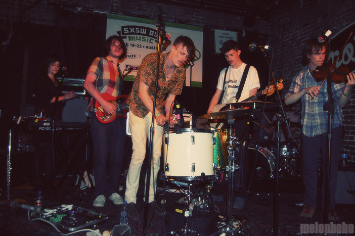 Efterklang at Emo’s Jr, March 21, 2009. Photo by James Mundy.