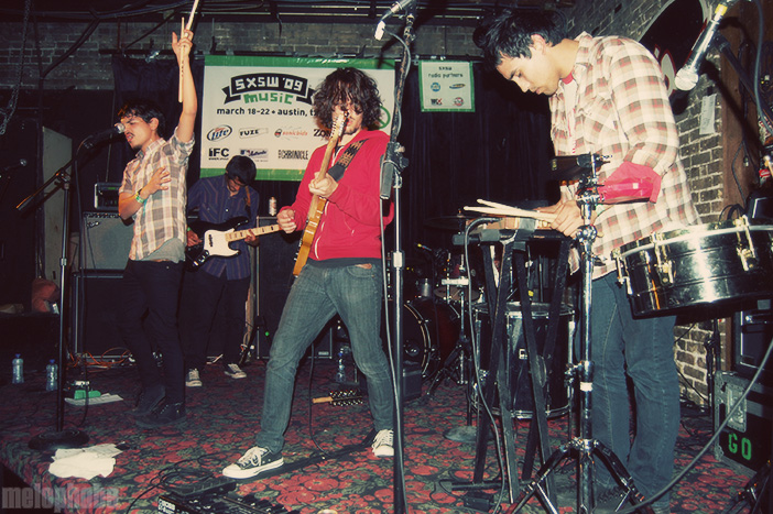 Funeral Party at Emo’s Jr, March 21, 2009. Photo by James Mundy.
