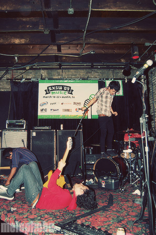 Funeral Party at Emo’s Jr, March 21, 2009. Photo by James Mundy.