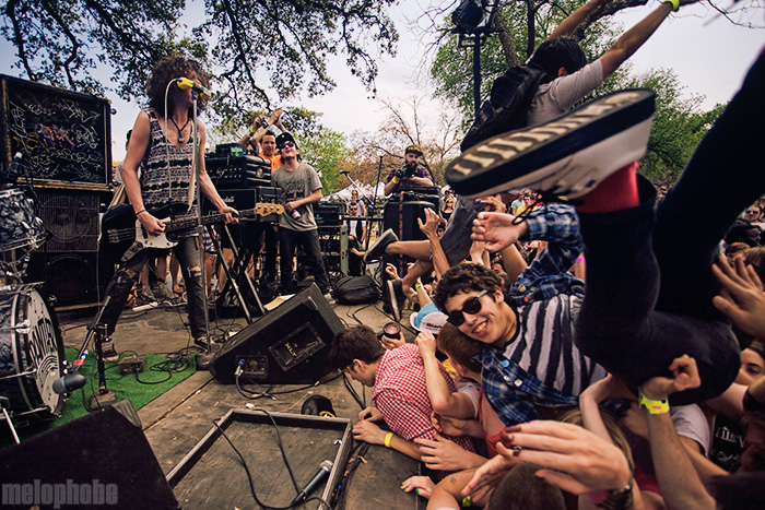 Japanther at Waterloo Park, March 21, 2009. Photo by Joshua Bean.