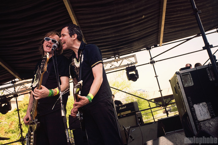 King Khan & the Shrines at Waterloo Park, March 21, 2009. Photo by Joshua Bean.