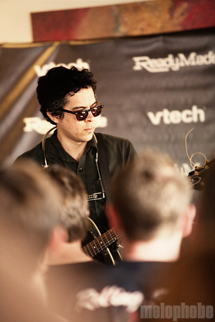 M. Ward at Halcyon, March 21, 2009. Photo by Ari Sommer.