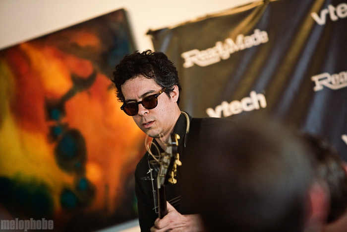 M. Ward at Halcyon, March 21, 2009. Photo by Ari Sommer.