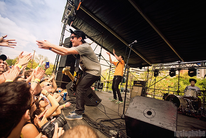 The Death Set at Waterloo Park, March 21, 2009. Photo by Joshua Bean.