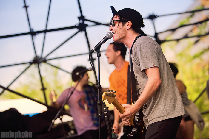 The Death Set at Waterloo Park, March 21, 2009. Photo by Joshua Bean.