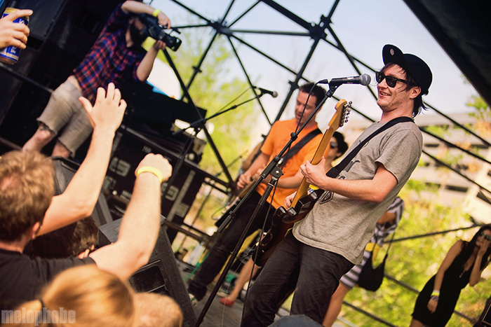 The Death Set at Waterloo Park, March 21, 2009. Photo by Joshua Bean.