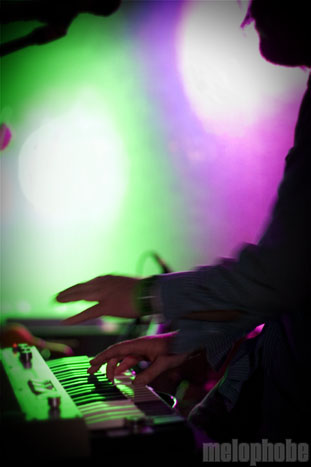 The Subjects at Submerged, March 21, 2009. Photo by Nicole Kristek.