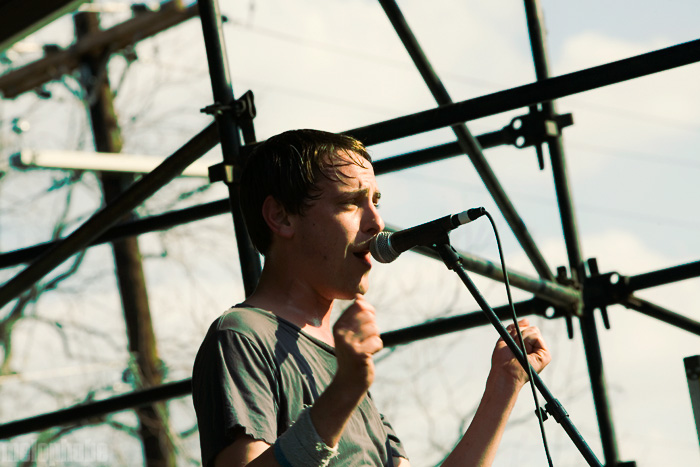 The Thermals at Waterloo Park, March 21, 2009. Photo by Ari Sommer.