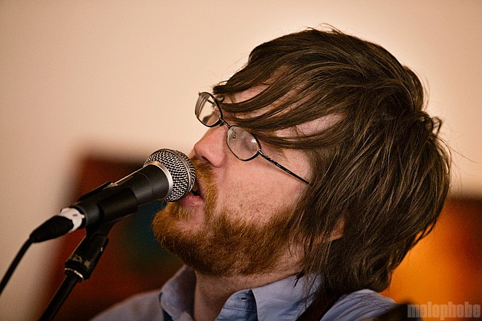 Will Scheff at Halcyon, March 21, 2009. Photo by Ari Sommer.