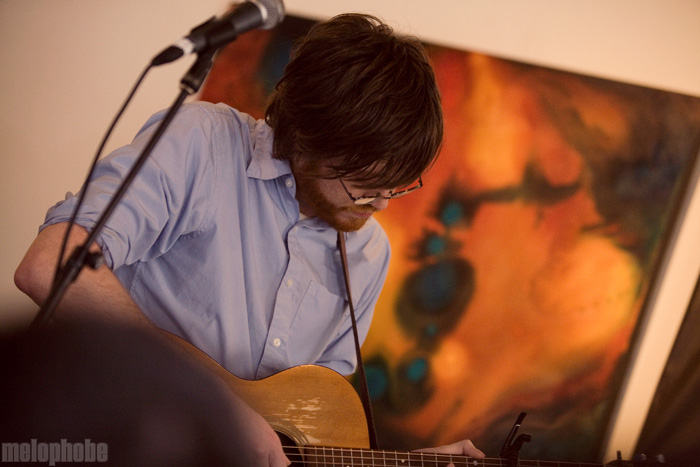 Will Scheff at Halcyon, March 21, 2009. Photo by Ari Sommer.