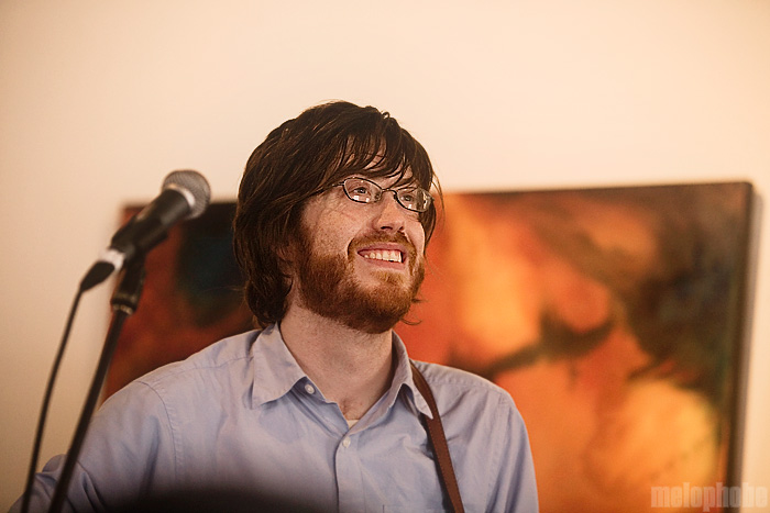 Will Scheff at Halcyon, March 21, 2009. Photo by Ari Sommer.