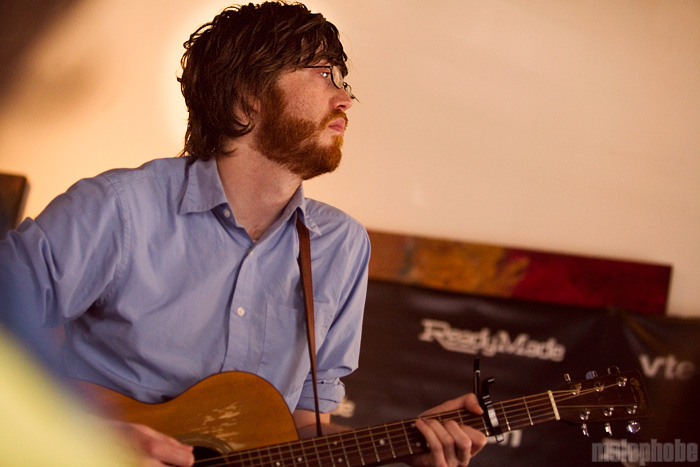 Will Scheff at Halcyon, March 21, 2009. Photo by Ari Sommer.
