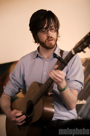 Will Scheff at Halcyon, March 21, 2009. Photo by Ari Sommer.
